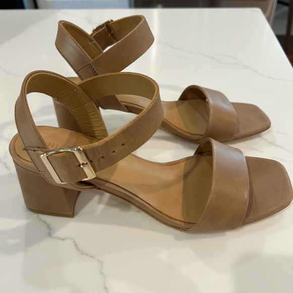 Nisolo Stella Go-To Block Heel Sandal in Almond - Picture 5 of 8